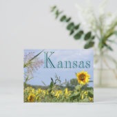 Carte Postale Monarque de tournesol (Debout devant)