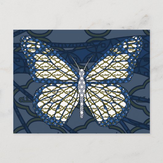 Carte postale Monarque juive (Devant)