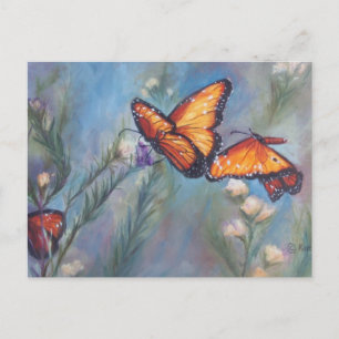 Carte Postale Monarques dansants