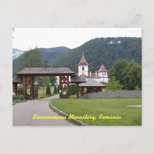 Carte Postale Monastère Brancoveanu Roumanie 1 (Devant)