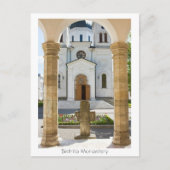 Carte Postale Monastère de Bistrita (Devant)