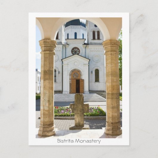 Carte Postale Monastère de Bistrita (Devant)