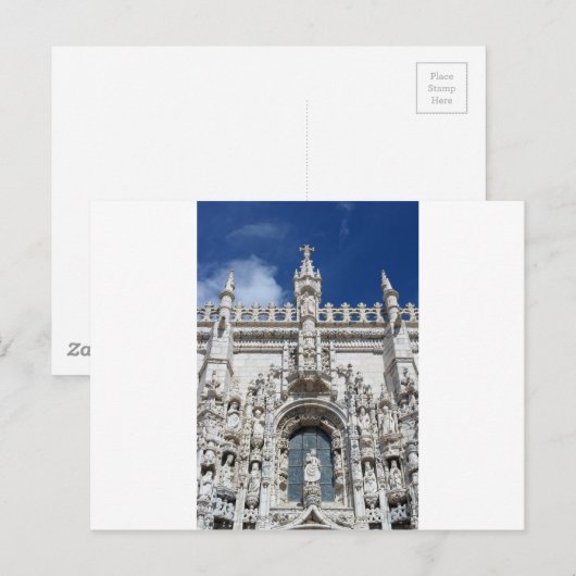 Carte Postale Monastère de Jerónimos (Devant / Derrière)