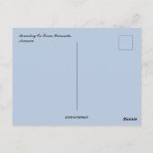 Carte Postale Monastère de la péninsule de Sevan Arménie (Dos)