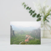 Carte Postale Monastère de Meteora, Grèce (Debout devant)