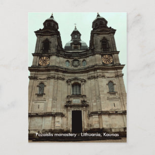 Carte Postale Monastère de Pazaislis