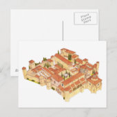 Carte Postale Monastère de Poblet. Catalogne Espagne (Devant / Derrière)