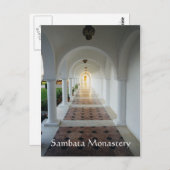 Carte Postale Monastère de Sambata (Devant / Derrière)