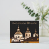 Carte Postale Monastère de San Lorenzo de El Escorial, Espagne (Debout devant)