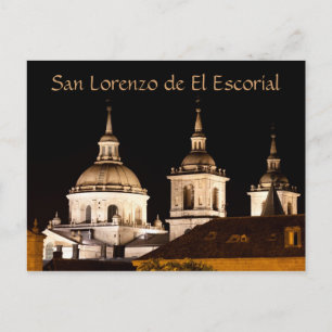 Carte Postale Monastère de San Lorenzo de El Escorial, Espagne