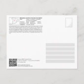 Carte Postale Monastère de San Lorenzo et bâtiments annexes (Dos)