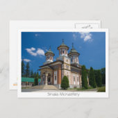 Carte Postale Monastère de Sinaia (Devant / Derrière)
