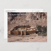 Carte Postale Monastère de St Katherine (Devant / Derrière)