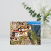 Carte Postale Monastère de Tiger Nest (Debout devant)