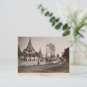 Carte Postale Monastère de Wayzayanda et pagodes à Moulmein (Debout devant)
