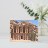 Carte Postale monastère petra tree (Debout devant)