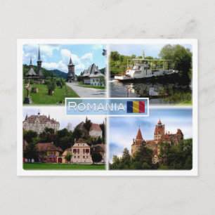 Carte Postale Monastère RO Barsana - Delta du Danube - Sighisoar