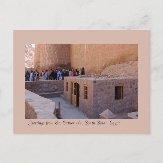 Carte Postale Monastère Sainte-Catherine, Sud Sinaï, Egypte (Devant)