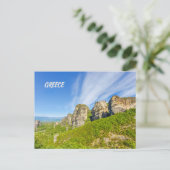 Carte postale Monastères Meteora - Grèce Voyage (Debout devant)