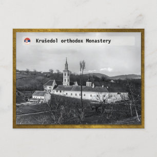 Carte Postale MONASTÈRES SERBES - Monastère de Krušedol 1906