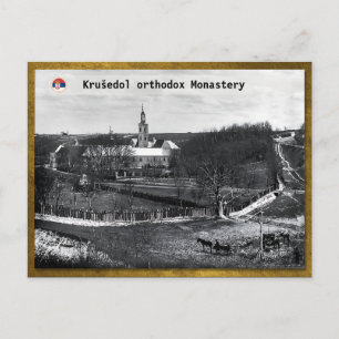 Carte Postale MONASTÈRES SERBES - Monastère de Krušedol 2