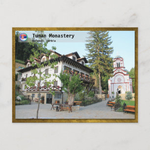 Carte Postale MONASTÈRES SERBES - Monastère de Tuman 1