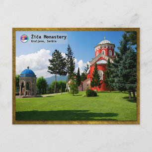 Carte Postale MONASTÈRES SERBES - Monastère de Žiča 2