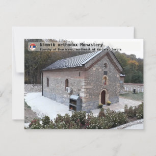 Carte Postale MONASTÈRES SERBES - Monastère orthodoxe de Nimnik