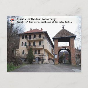 Carte Postale MONASTÈRES SERBES - Monastère orthodoxe de Nimnik