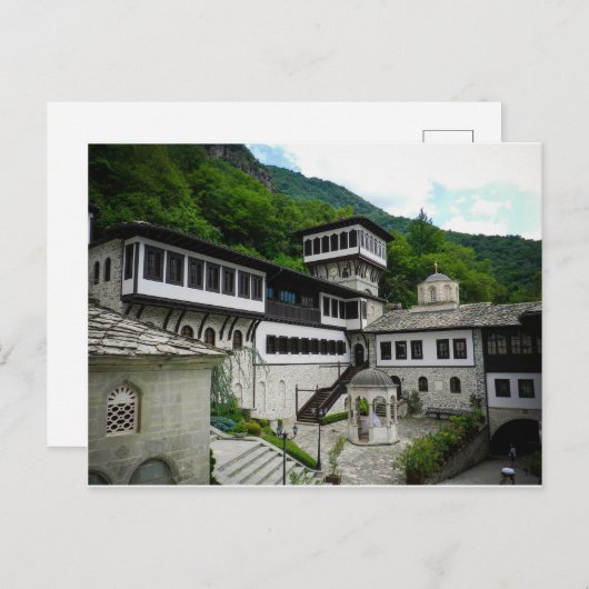 Carte Postale Monastery St.Jovan Bigorski - Macedonia (Devant / Derrière)