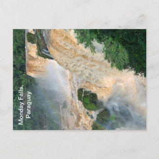Carte postale Monday Falls, Paraguay