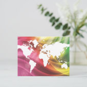 Carte Postale Monde coloré (Debout devant)