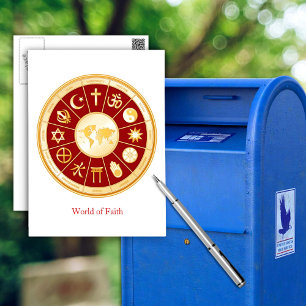 Carte Postale Monde de la foi