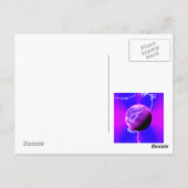 Carte Postale Monde fractal (Dos)