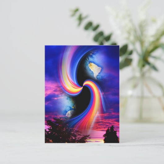 Carte Postale Monde mystique 3 (Debout devant)