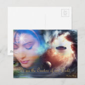 Carte Postale Mondes multidimensionnels (Devant / Derrière)