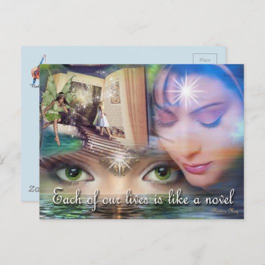 Carte Postale Mondes multidimensionnels (Devant / Derrière)