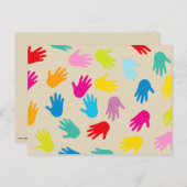 Carte postale mondiale (Devant / Derrière)