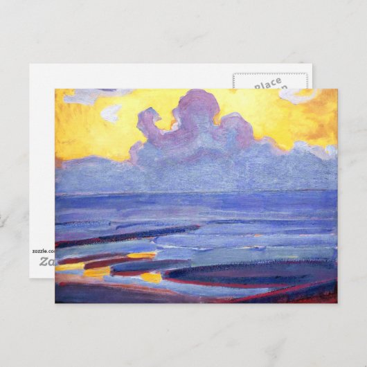 Carte Postale Mondrian (Devant / Derrière)