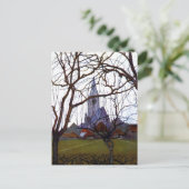 Carte Postale Mondrian - Église du village (Debout devant)