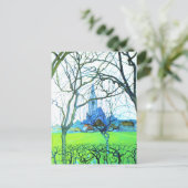 Carte Postale Mondrian - Eglise St Jacob par Piet Mondrian (Debout devant)