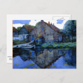 Carte Postale Mondrian - Maison sur la Gein (Devant / Derrière)