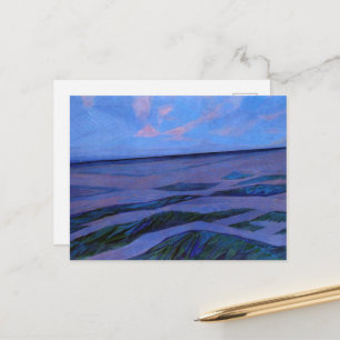Carte Postale Mondrian - Paysage de dunes