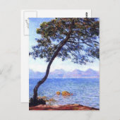 Carte Postale Monet Antibes (Devant / Derrière)