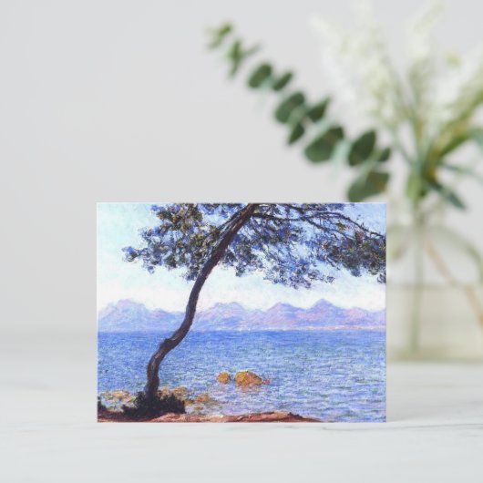 Carte Postale Monet Antibes (Debout devant)
