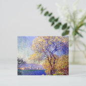 Carte Postale Monet - Antibes vue depuis les jardins de Salis (Debout devant)