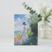 Carte postale Monet Art Vintage (Debout devant)