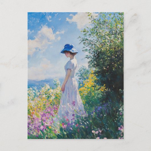 Carte postale Monet Art Vintage (Devant)