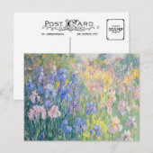 Carte postale Monet Art Vintage (Devant / Derrière)