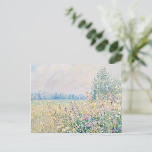 Carte postale Monet Art Vintage (Debout devant)